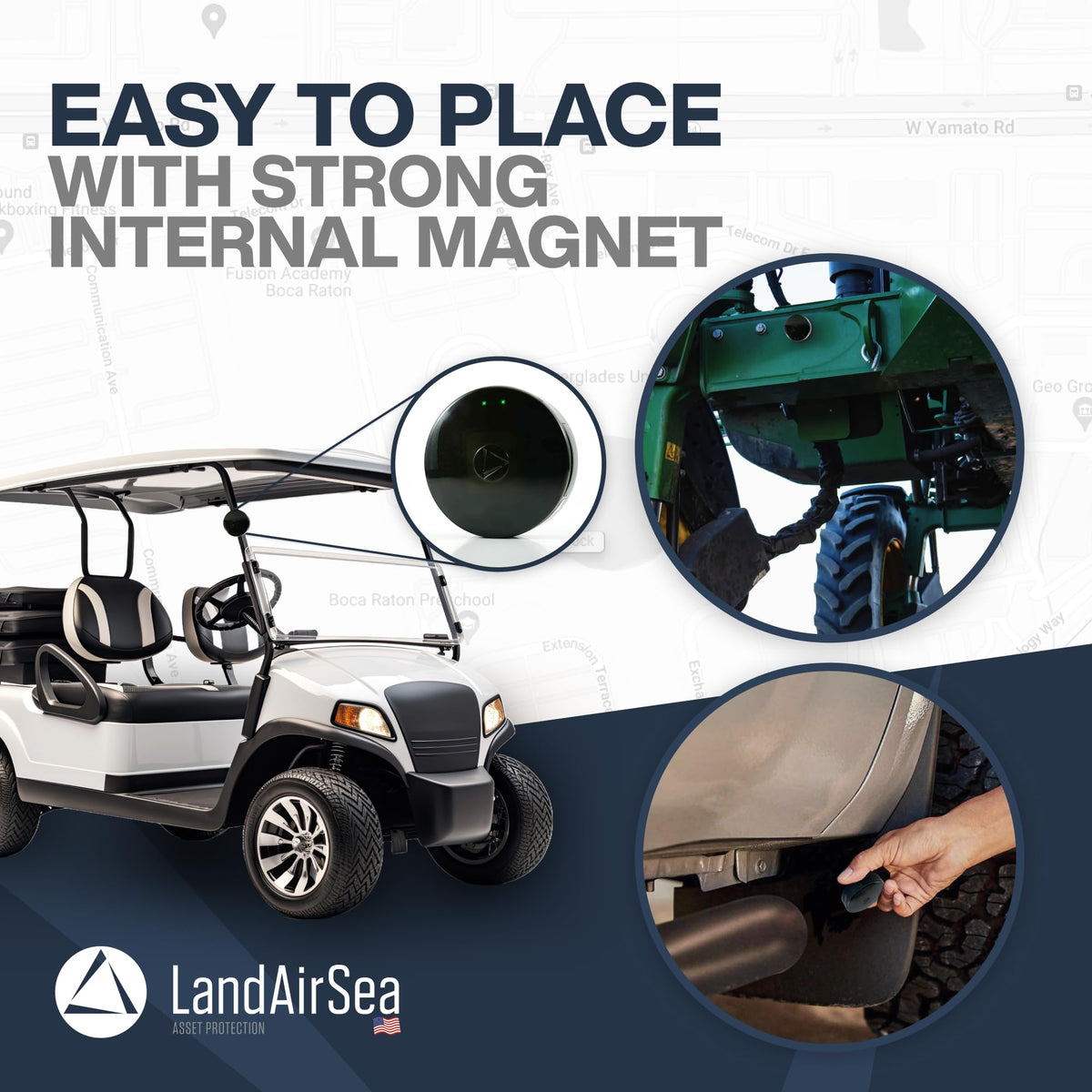 Magnetic 4G Vehicle Tracker