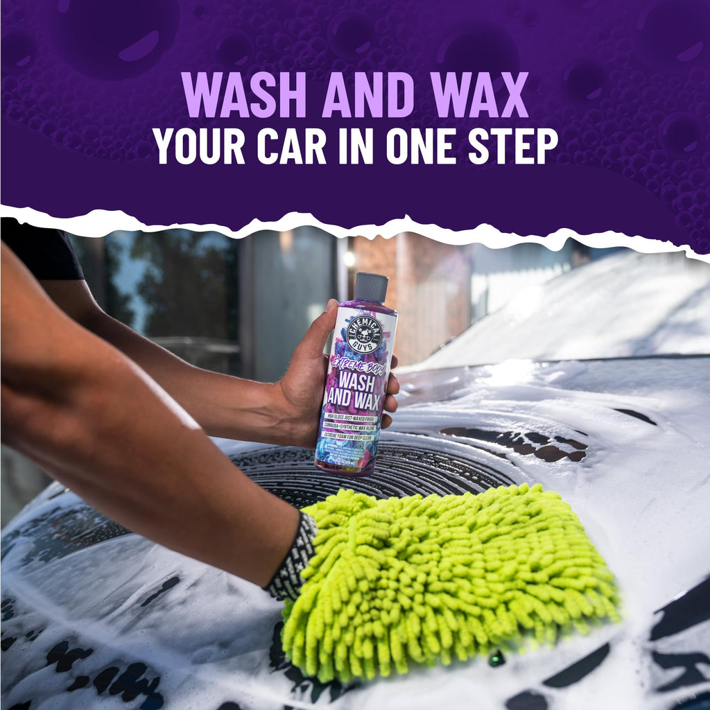 Wash & Wax Car Shampoo