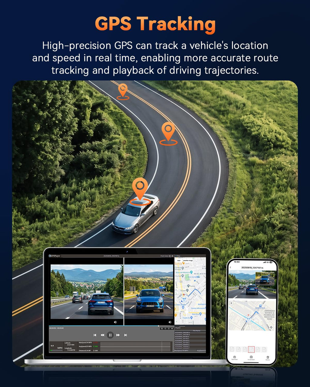 Dual 4K Front & Rear Dash Cam