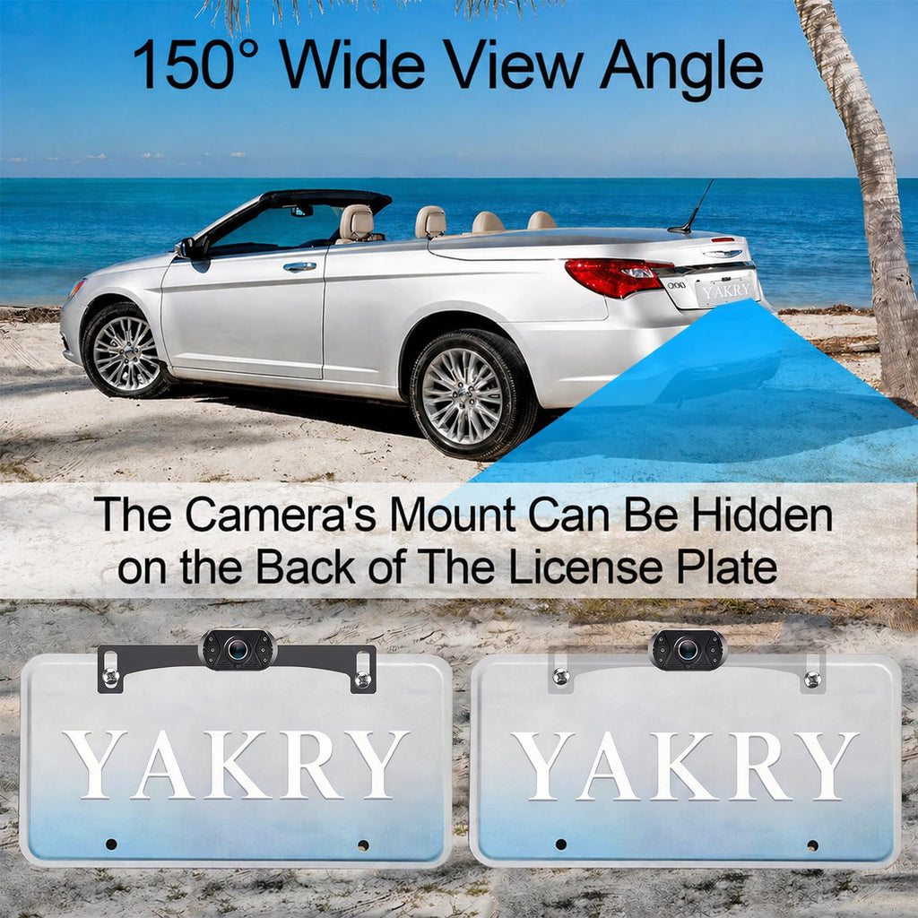 1080p Backup Camera Monitor Kit