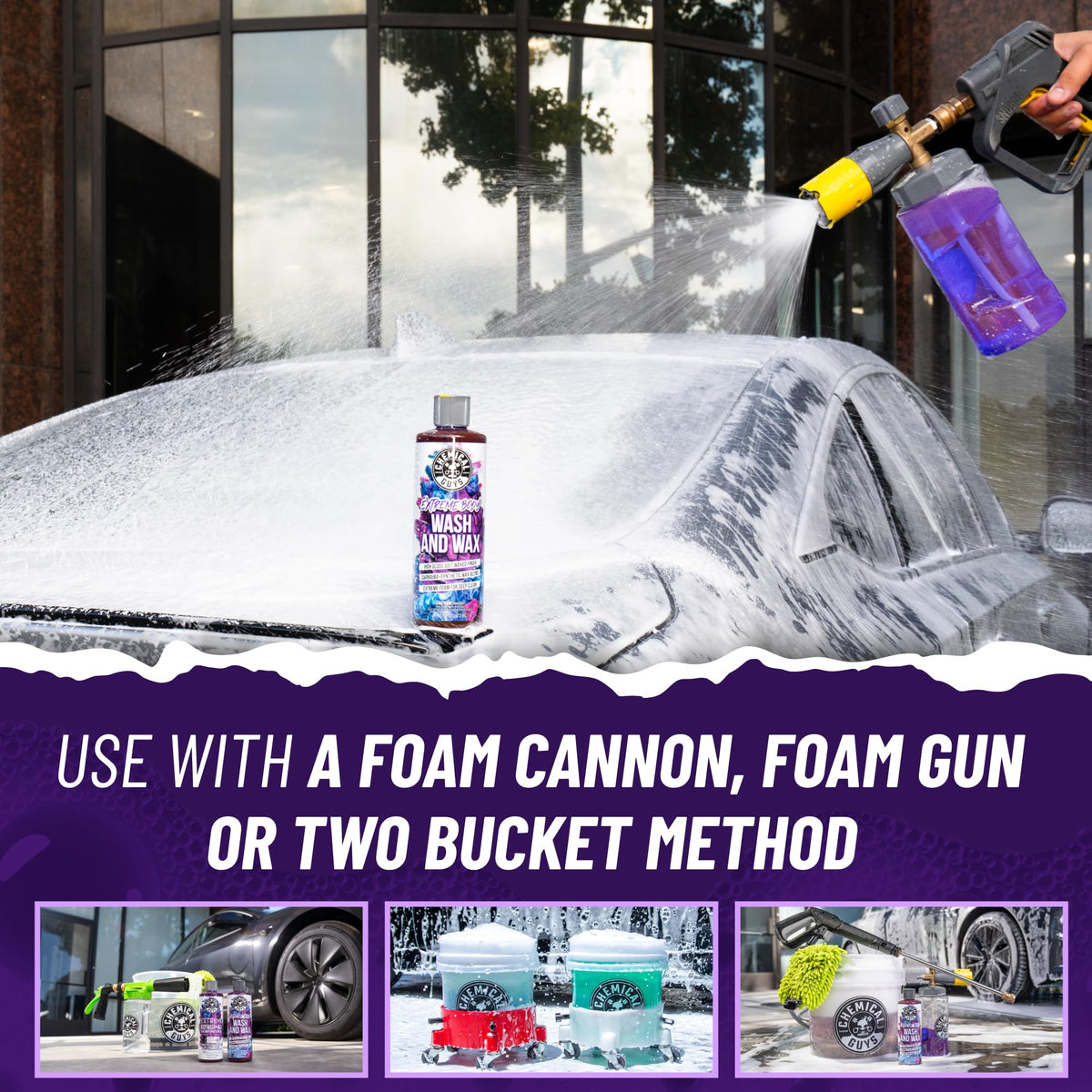 Wash & Wax Car Shampoo