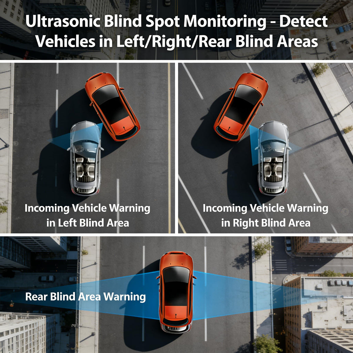 Ultrasonic Blind Spot Alert Kit