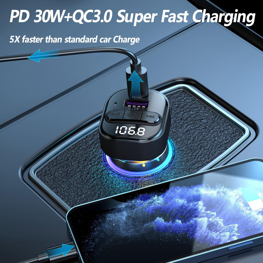 Bluetooth FM Car Transmitter