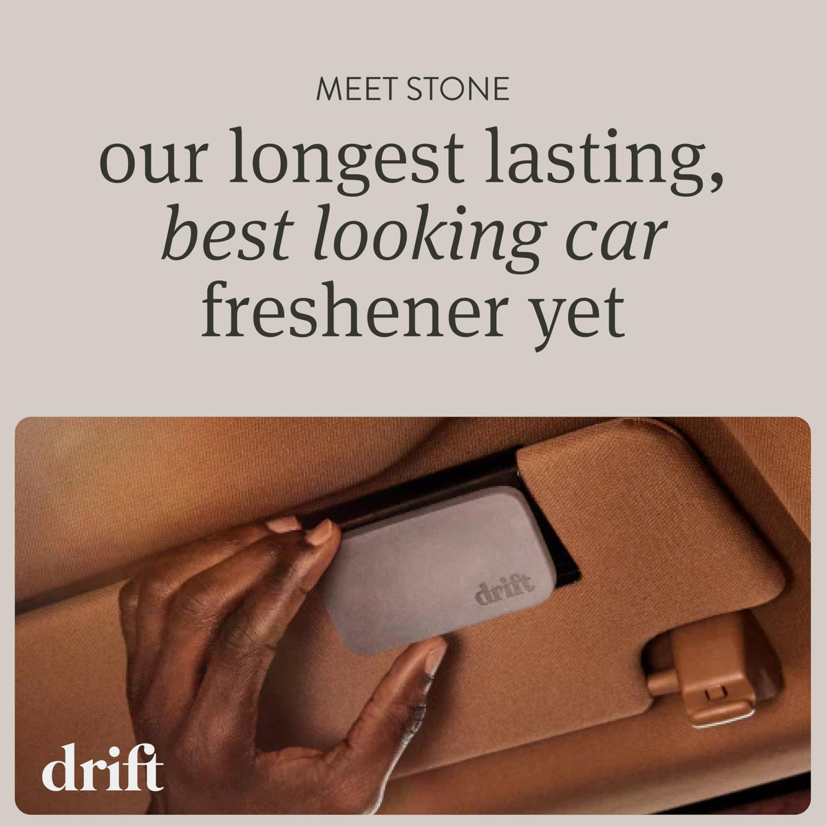 Stone Car Freshener Refill
