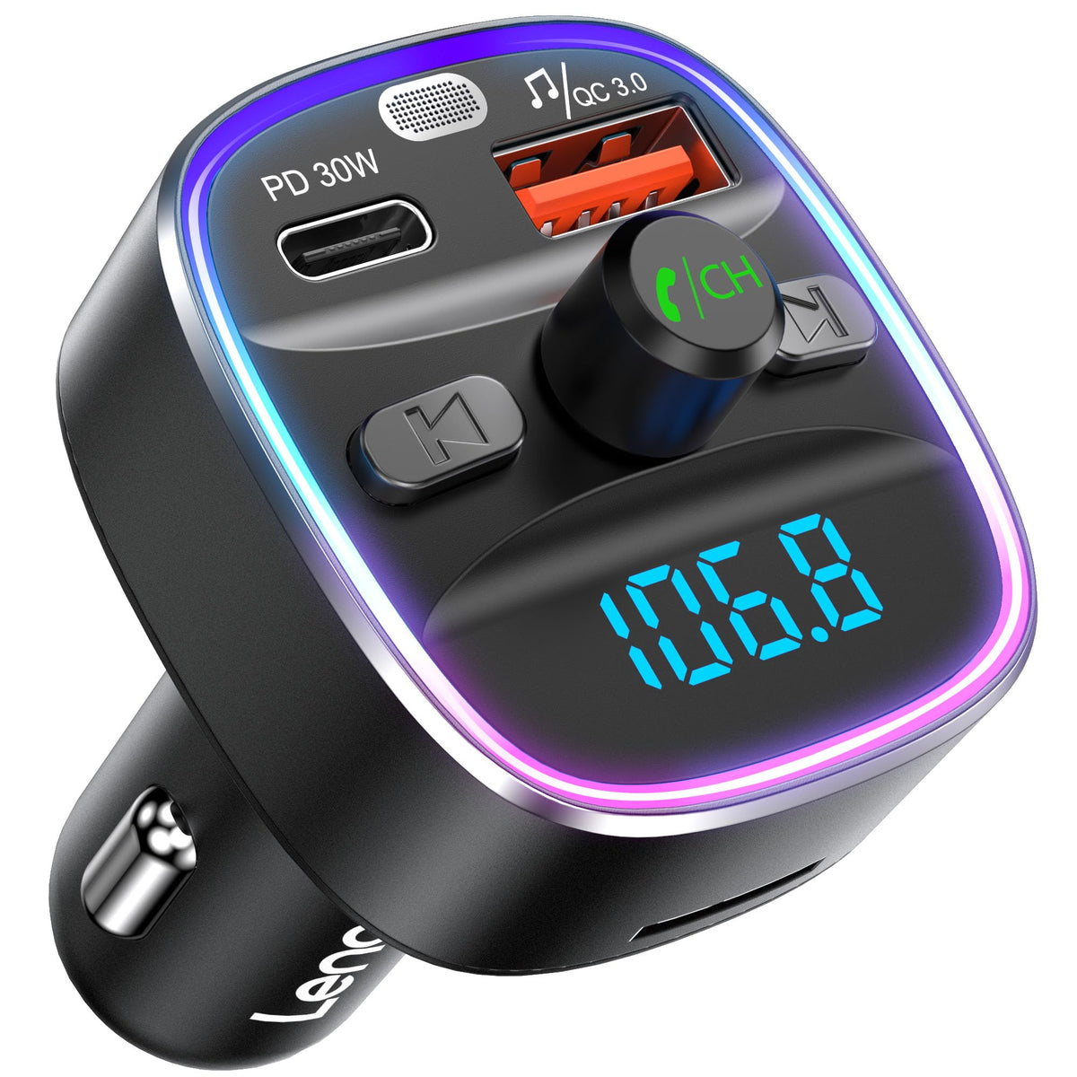 Bluetooth 5.4 FM Car Transmitter