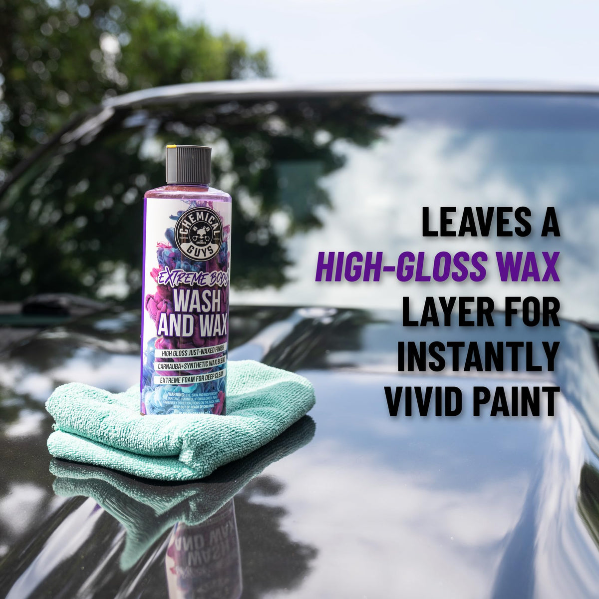 Wash & Wax Car Shampoo