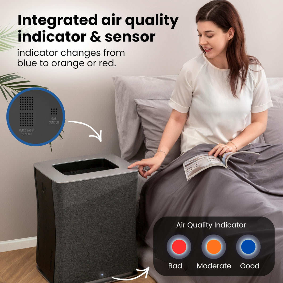 Large-Room Wi-Fi Air Purifier