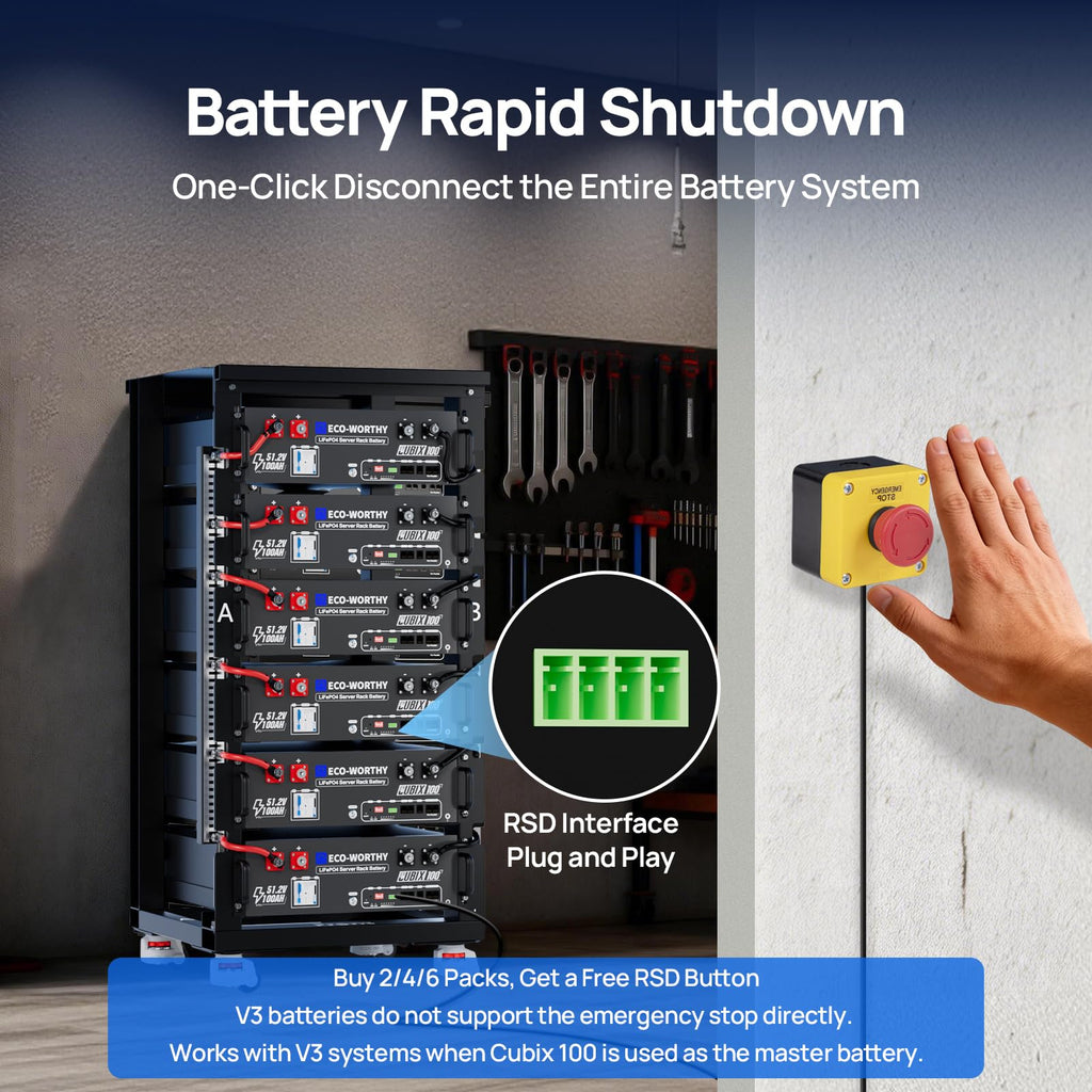 48V Battery & 5000W Inverter System
