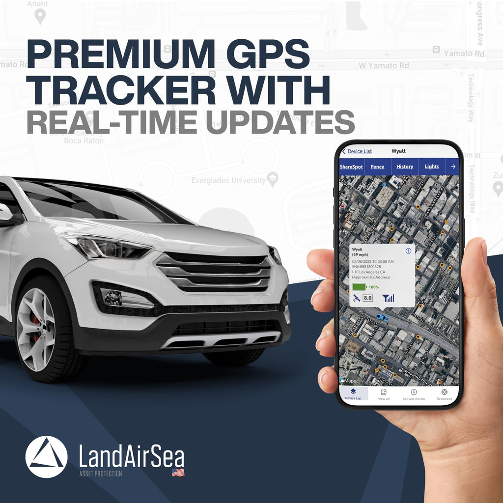 Magnetic 4G Vehicle Tracker