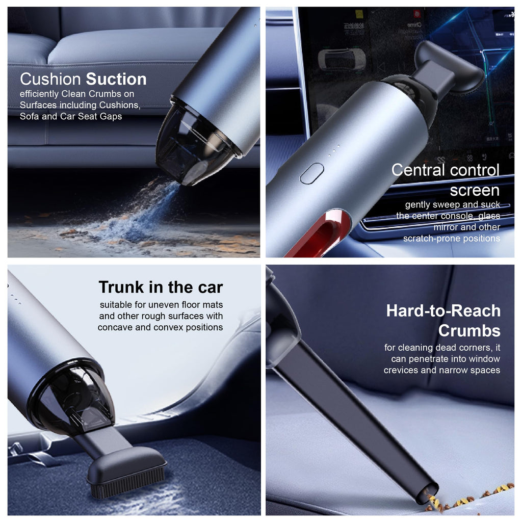 6-in-1 Rechargeable Car Vacuum