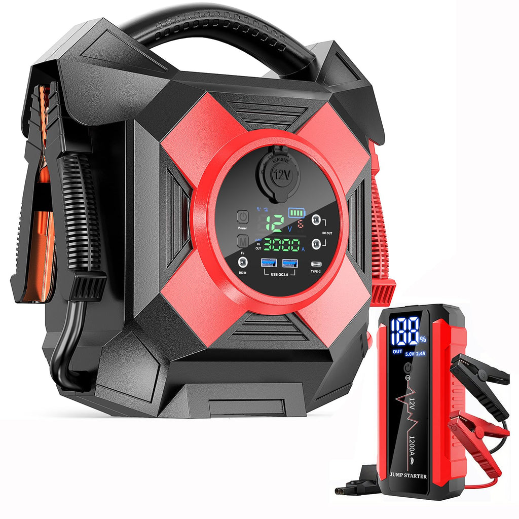 Heavy-Duty 12V Jump Starter