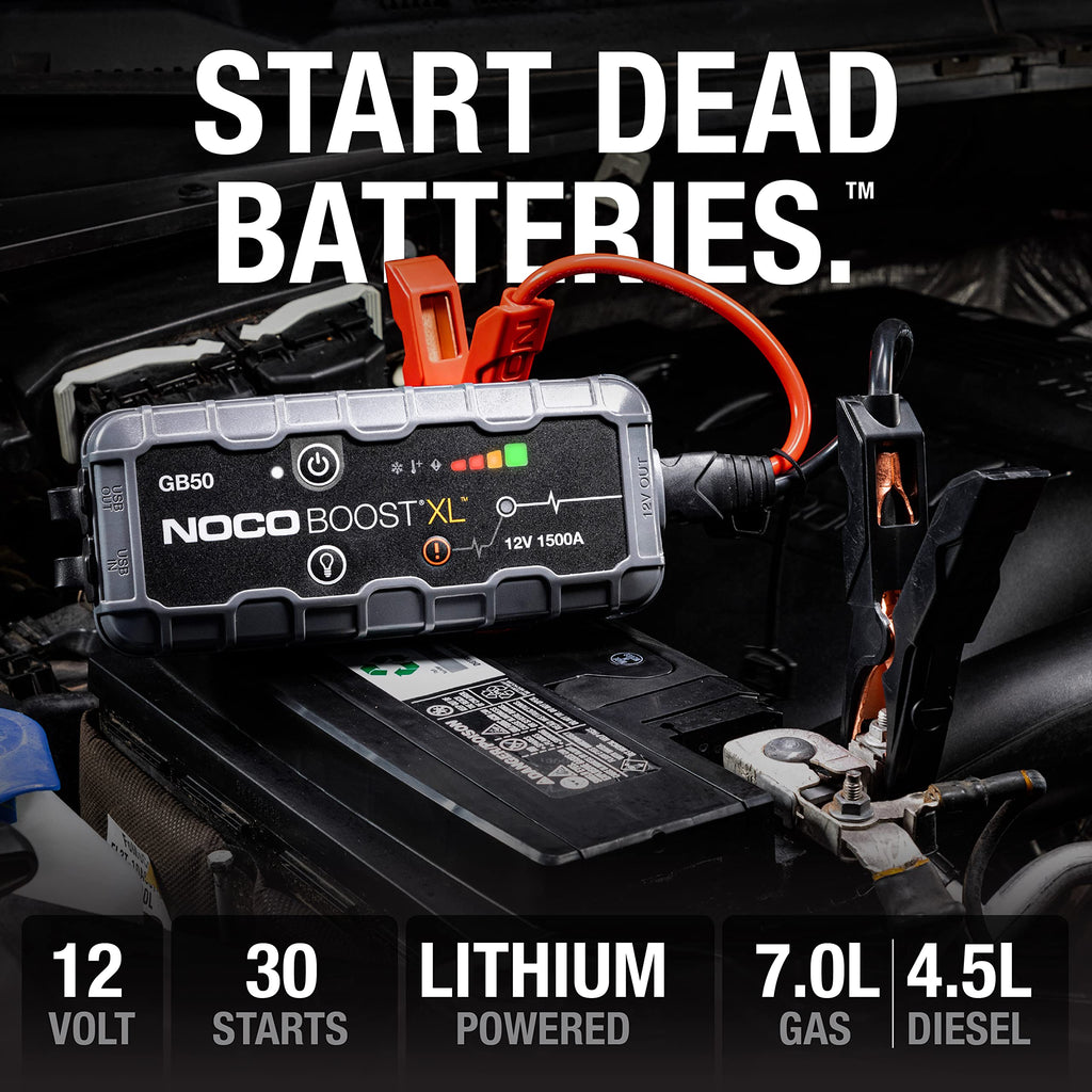 1500A 12V Lithium Jump Starter
